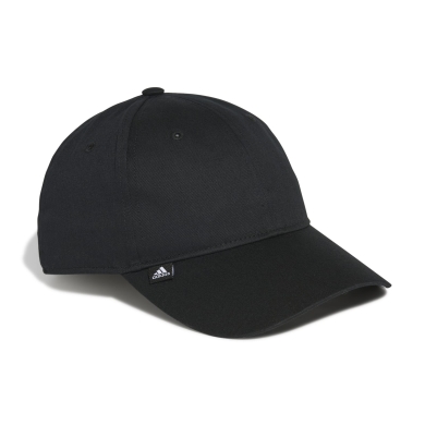 adidas Czapka Basecap Essentials 3-Pasy (Bawełna) czarna Damska